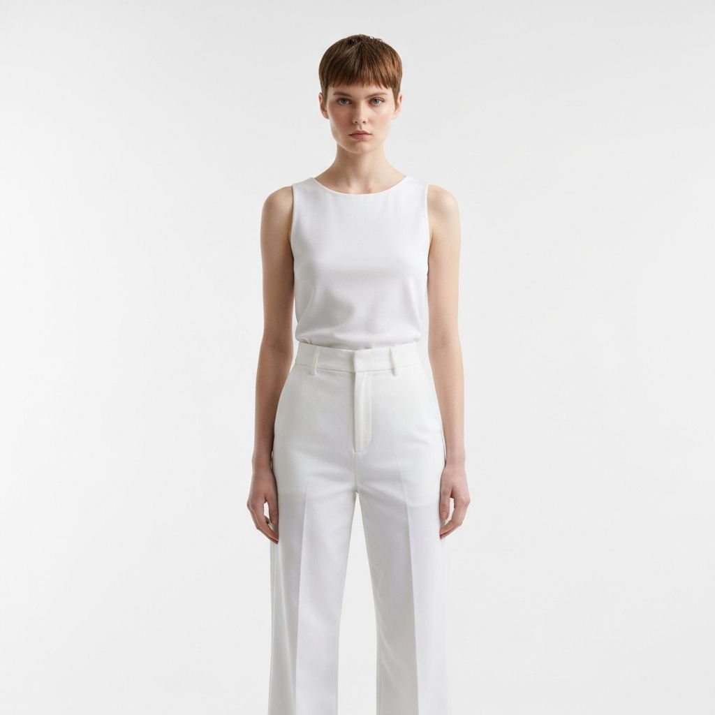 Minimal fashion AI photography